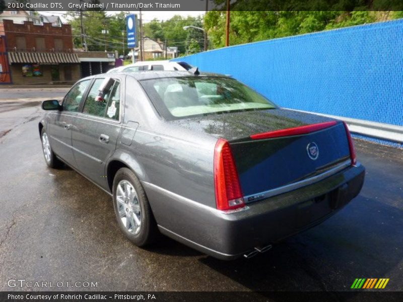 Grey Flannel / Titanium/Dark Titanium 2010 Cadillac DTS