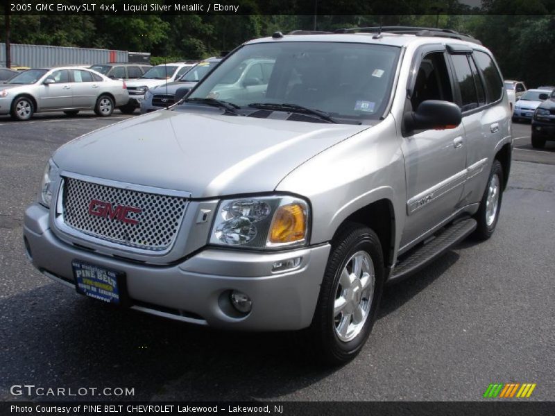 Liquid Silver Metallic / Ebony 2005 GMC Envoy SLT 4x4