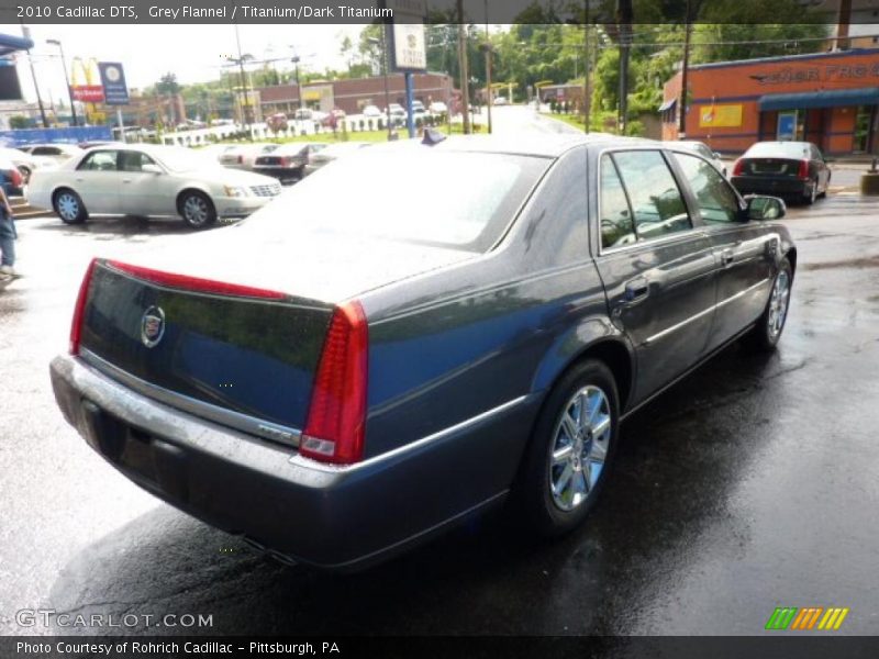 Grey Flannel / Titanium/Dark Titanium 2010 Cadillac DTS