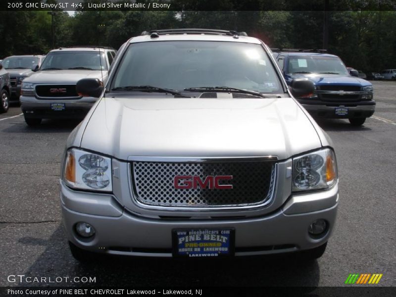Liquid Silver Metallic / Ebony 2005 GMC Envoy SLT 4x4