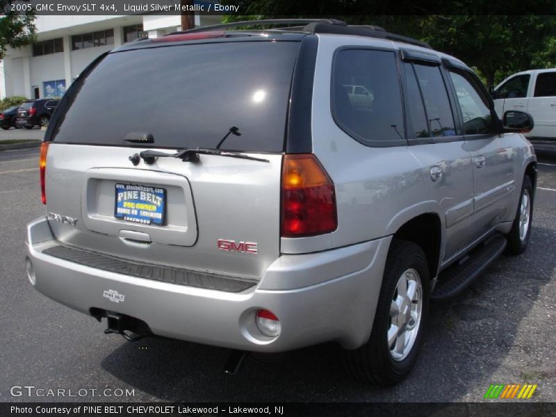 Liquid Silver Metallic / Ebony 2005 GMC Envoy SLT 4x4
