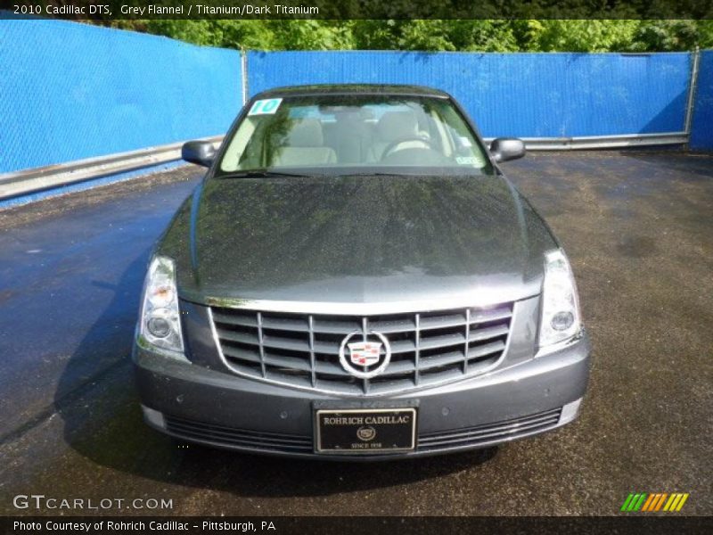 Grey Flannel / Titanium/Dark Titanium 2010 Cadillac DTS