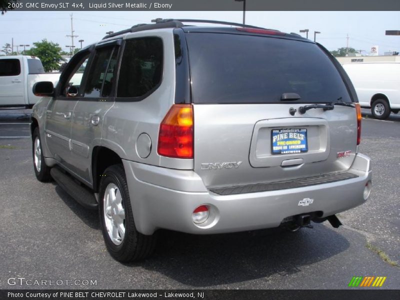 Liquid Silver Metallic / Ebony 2005 GMC Envoy SLT 4x4