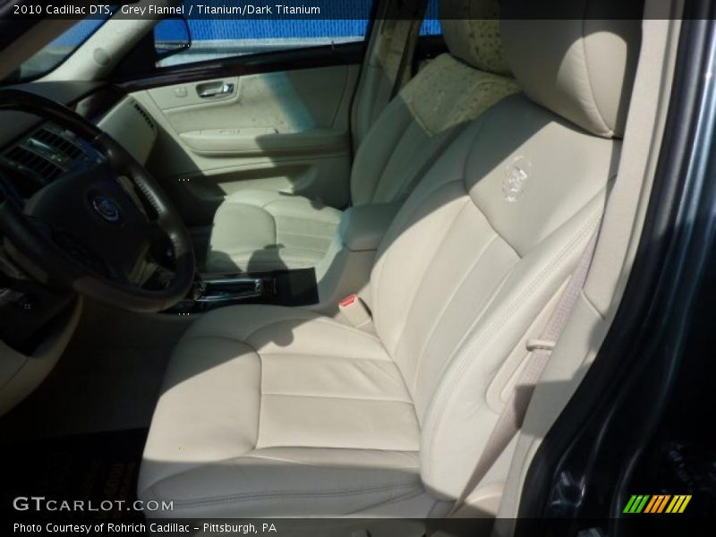 Grey Flannel / Titanium/Dark Titanium 2010 Cadillac DTS