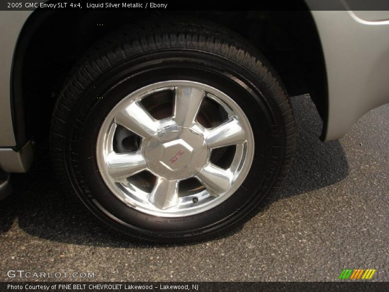 Liquid Silver Metallic / Ebony 2005 GMC Envoy SLT 4x4