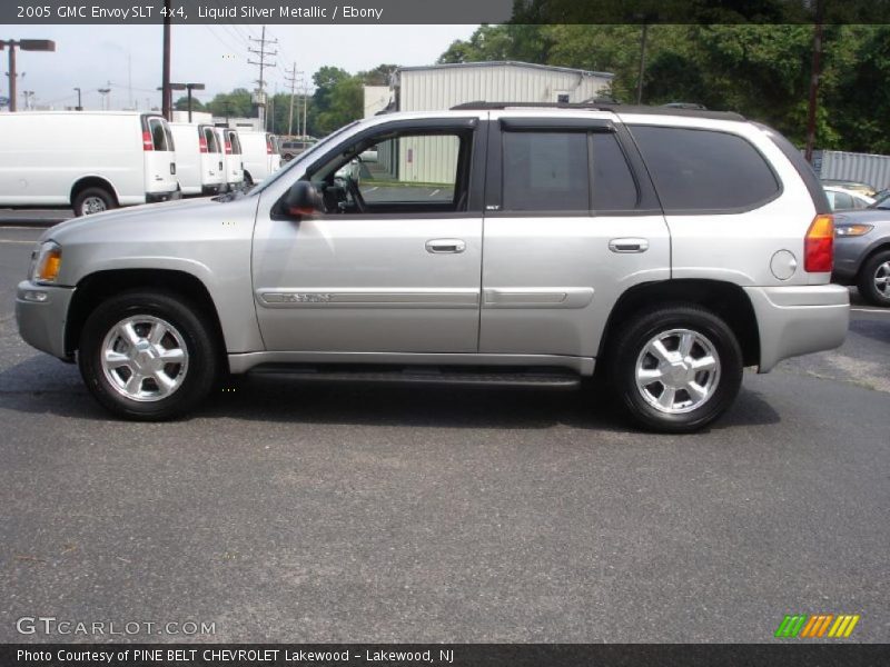 Liquid Silver Metallic / Ebony 2005 GMC Envoy SLT 4x4