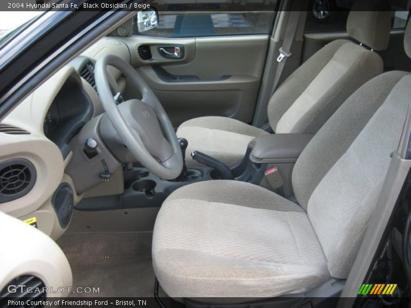  2004 Santa Fe  Beige Interior