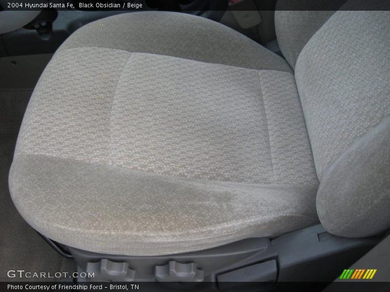 Black Obsidian / Beige 2004 Hyundai Santa Fe