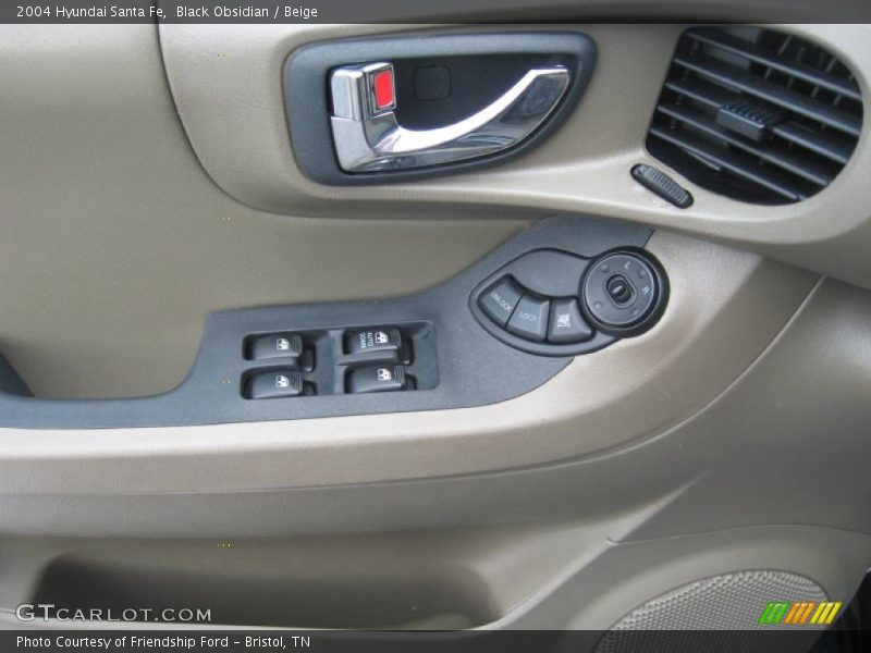 Controls of 2004 Santa Fe 