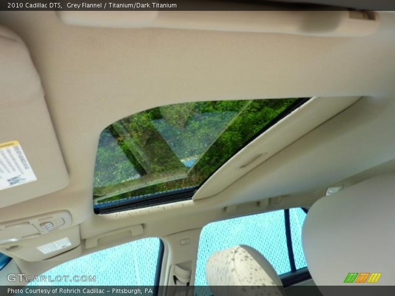 Grey Flannel / Titanium/Dark Titanium 2010 Cadillac DTS