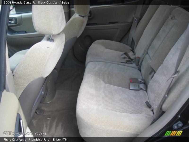  2004 Santa Fe  Beige Interior