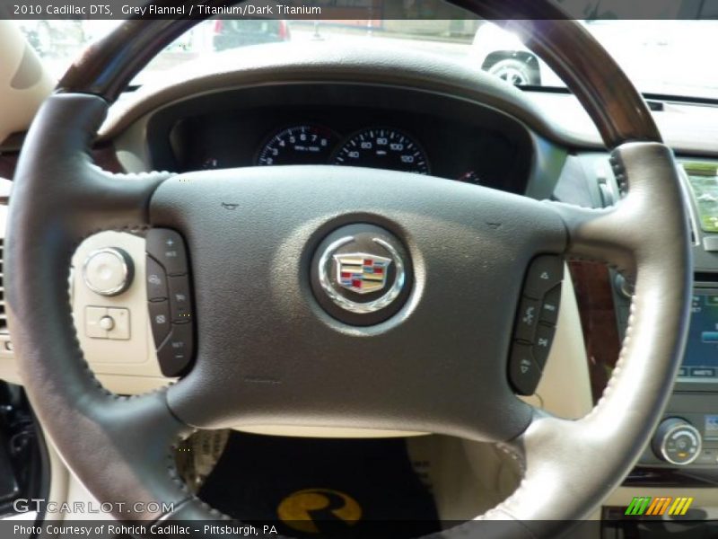 Grey Flannel / Titanium/Dark Titanium 2010 Cadillac DTS