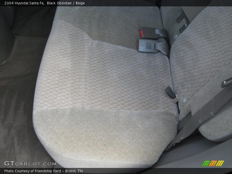 Black Obsidian / Beige 2004 Hyundai Santa Fe