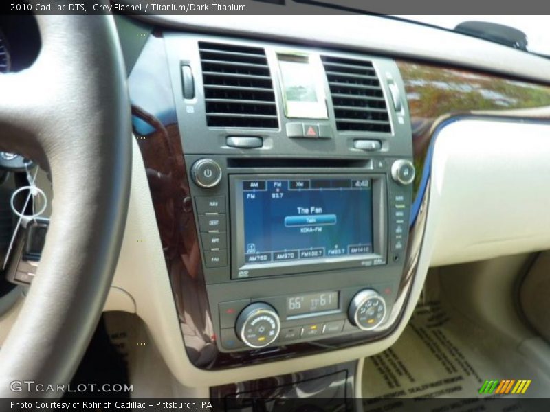 Grey Flannel / Titanium/Dark Titanium 2010 Cadillac DTS