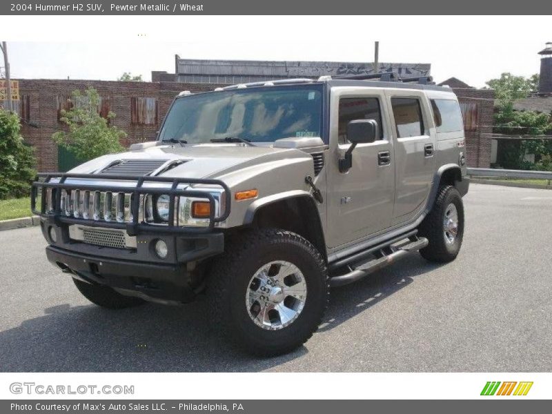 Pewter Metallic / Wheat 2004 Hummer H2 SUV