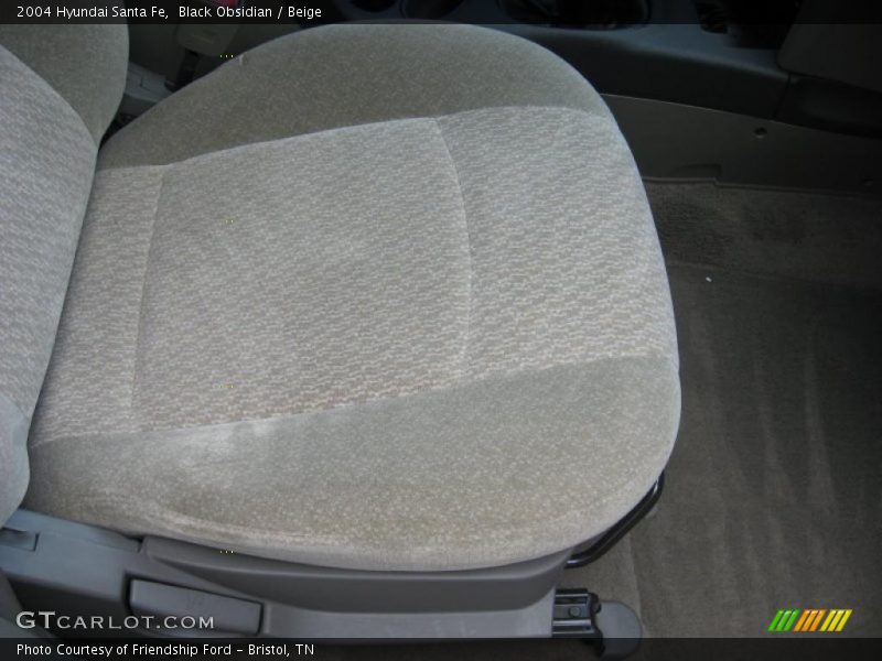 Black Obsidian / Beige 2004 Hyundai Santa Fe