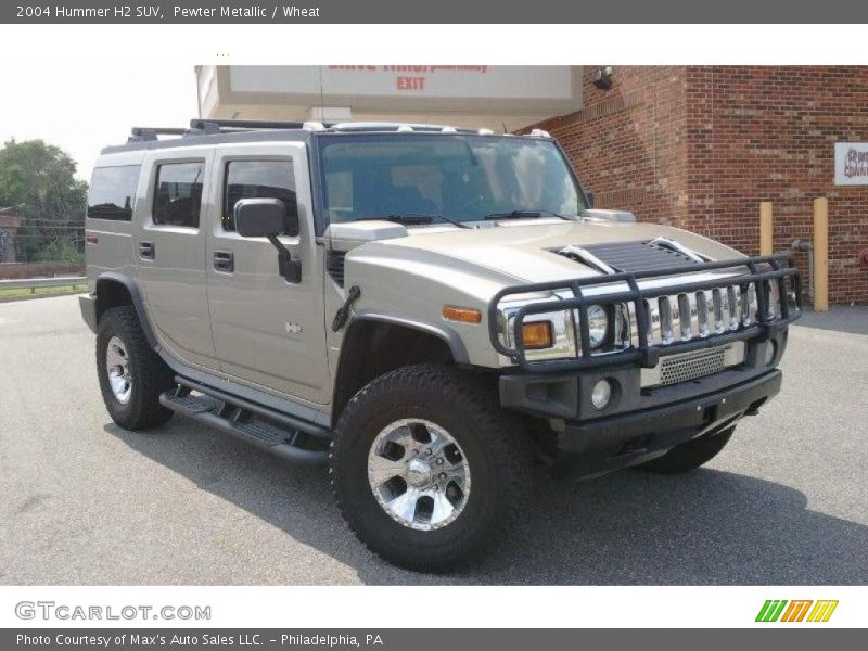 Pewter Metallic / Wheat 2004 Hummer H2 SUV