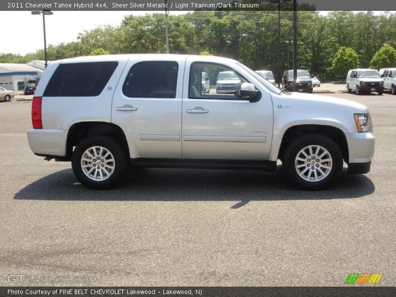  2011 Tahoe Hybrid 4x4 Sheer Silver Metallic