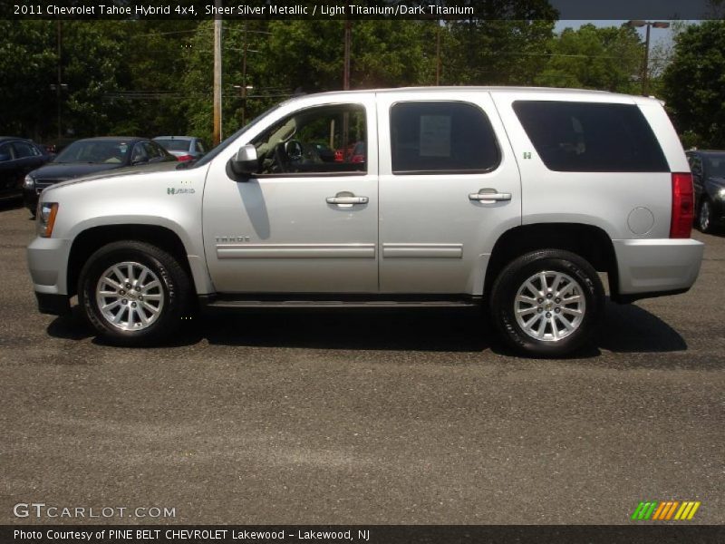  2011 Tahoe Hybrid 4x4 Sheer Silver Metallic