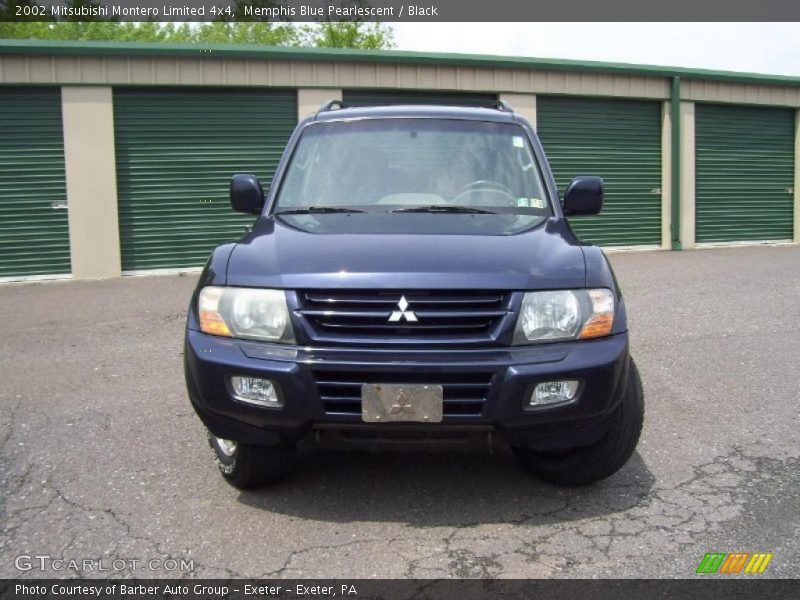 Memphis Blue Pearlescent / Black 2002 Mitsubishi Montero Limited 4x4