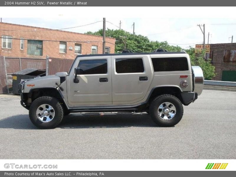 Pewter Metallic / Wheat 2004 Hummer H2 SUV