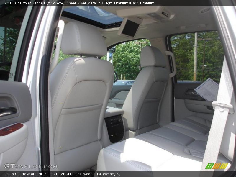  2011 Tahoe Hybrid 4x4 Light Titanium/Dark Titanium Interior