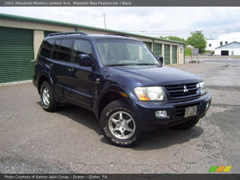 Front 3/4 View of 2002 Montero Limited 4x4