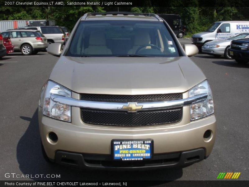 Sandstone Metallic / Light Cashmere 2007 Chevrolet Equinox LT AWD