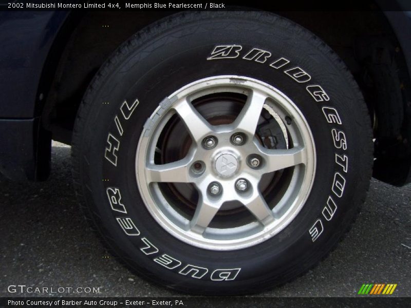 Memphis Blue Pearlescent / Black 2002 Mitsubishi Montero Limited 4x4
