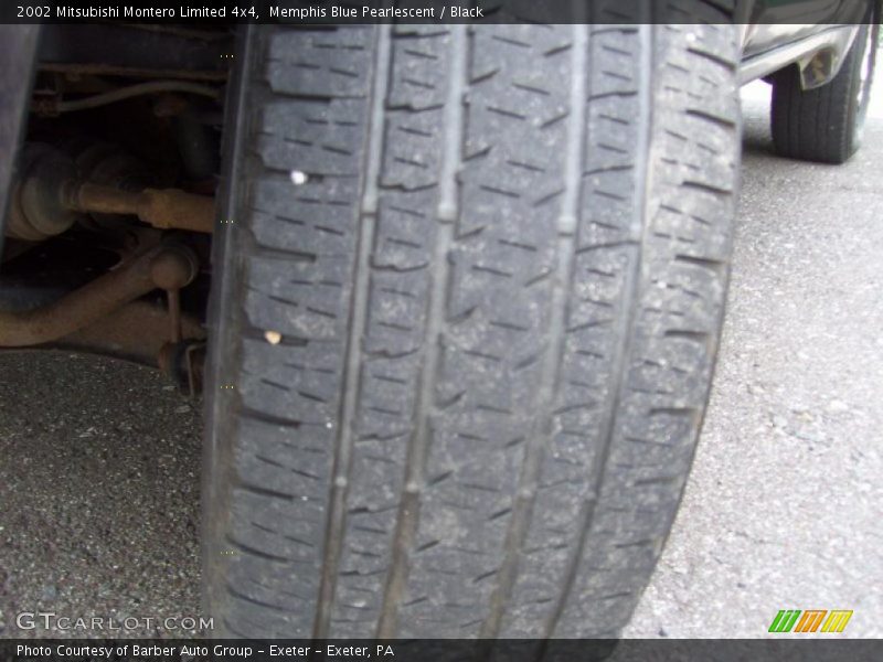 Memphis Blue Pearlescent / Black 2002 Mitsubishi Montero Limited 4x4