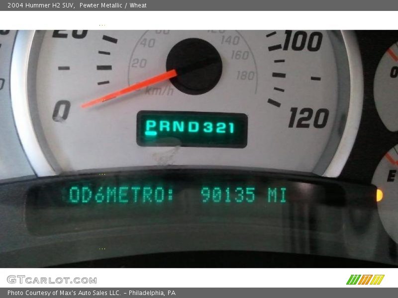 Pewter Metallic / Wheat 2004 Hummer H2 SUV
