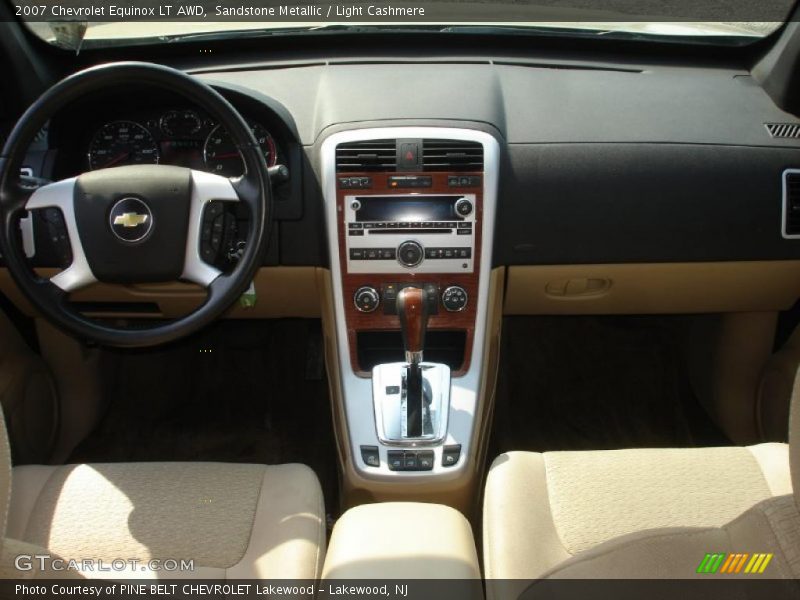 Sandstone Metallic / Light Cashmere 2007 Chevrolet Equinox LT AWD