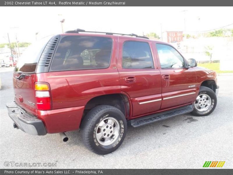 Redfire Metallic / Medium Gray/Neutral 2002 Chevrolet Tahoe LT 4x4