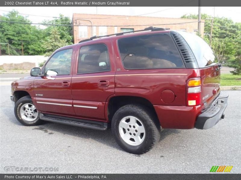 Redfire Metallic / Medium Gray/Neutral 2002 Chevrolet Tahoe LT 4x4