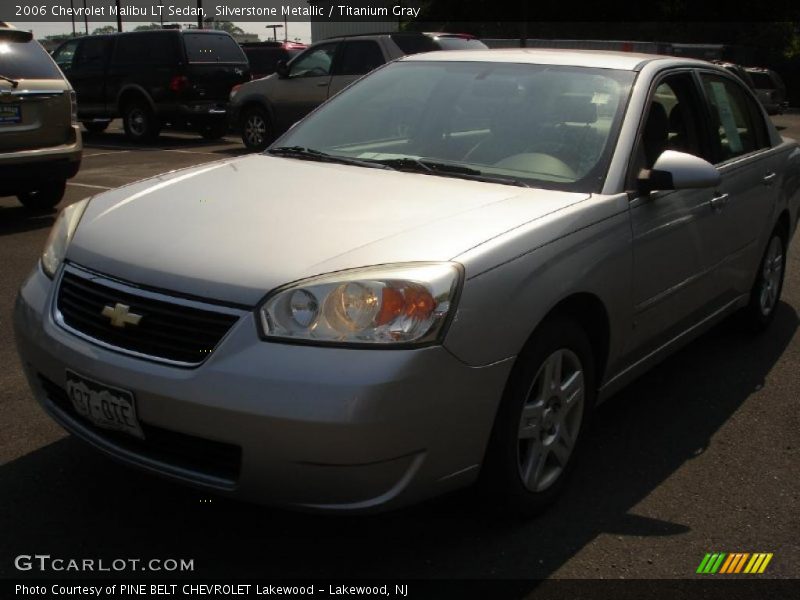 Silverstone Metallic / Titanium Gray 2006 Chevrolet Malibu LT Sedan