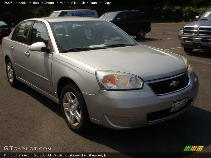 Silverstone Metallic / Titanium Gray 2006 Chevrolet Malibu LT Sedan