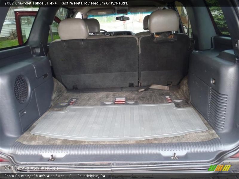 Redfire Metallic / Medium Gray/Neutral 2002 Chevrolet Tahoe LT 4x4