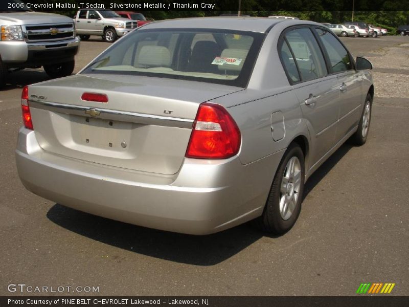 Silverstone Metallic / Titanium Gray 2006 Chevrolet Malibu LT Sedan