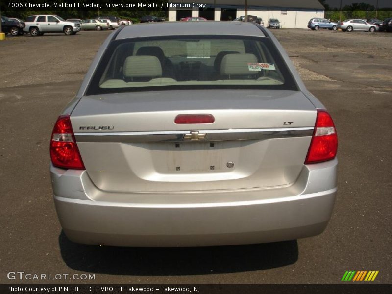 Silverstone Metallic / Titanium Gray 2006 Chevrolet Malibu LT Sedan