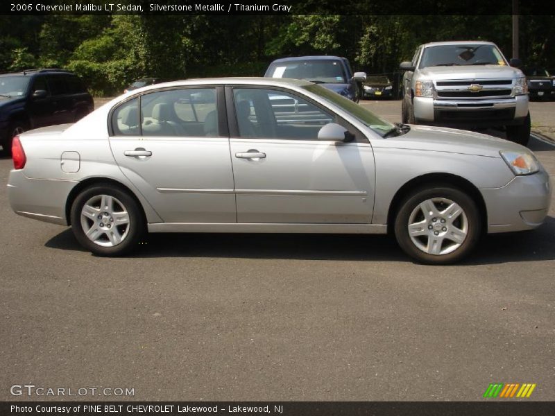 Silverstone Metallic / Titanium Gray 2006 Chevrolet Malibu LT Sedan