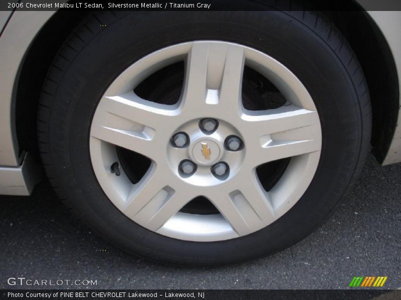 Silverstone Metallic / Titanium Gray 2006 Chevrolet Malibu LT Sedan