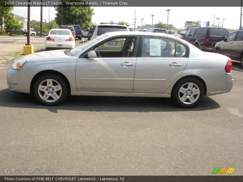 Silverstone Metallic / Titanium Gray 2006 Chevrolet Malibu LT Sedan