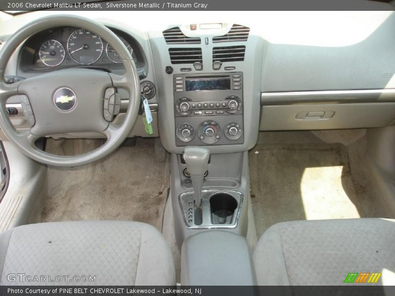 Silverstone Metallic / Titanium Gray 2006 Chevrolet Malibu LT Sedan