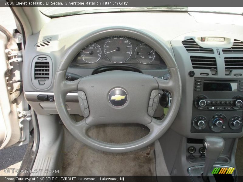 Silverstone Metallic / Titanium Gray 2006 Chevrolet Malibu LT Sedan