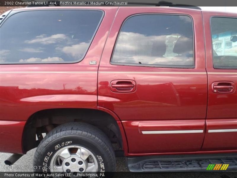 Redfire Metallic / Medium Gray/Neutral 2002 Chevrolet Tahoe LT 4x4