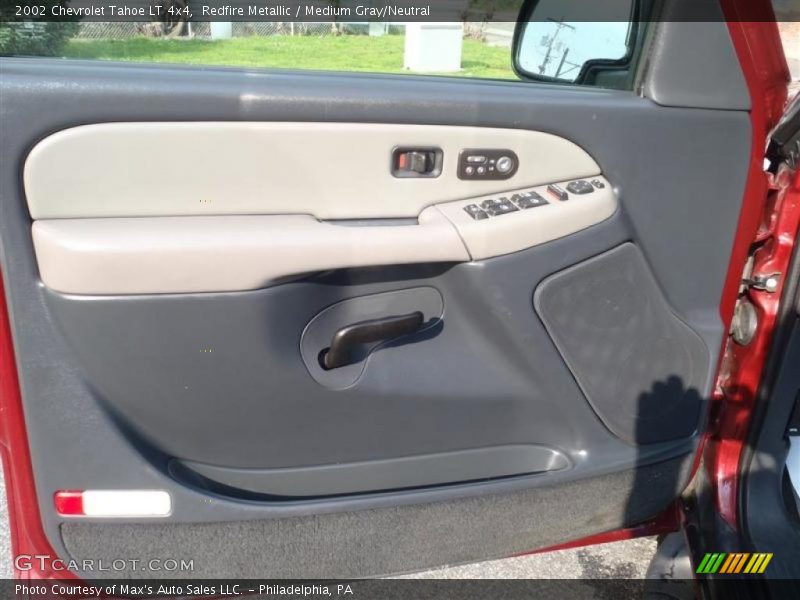Redfire Metallic / Medium Gray/Neutral 2002 Chevrolet Tahoe LT 4x4