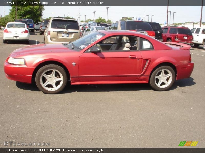  1999 Mustang V6 Coupe Laser Red Metallic