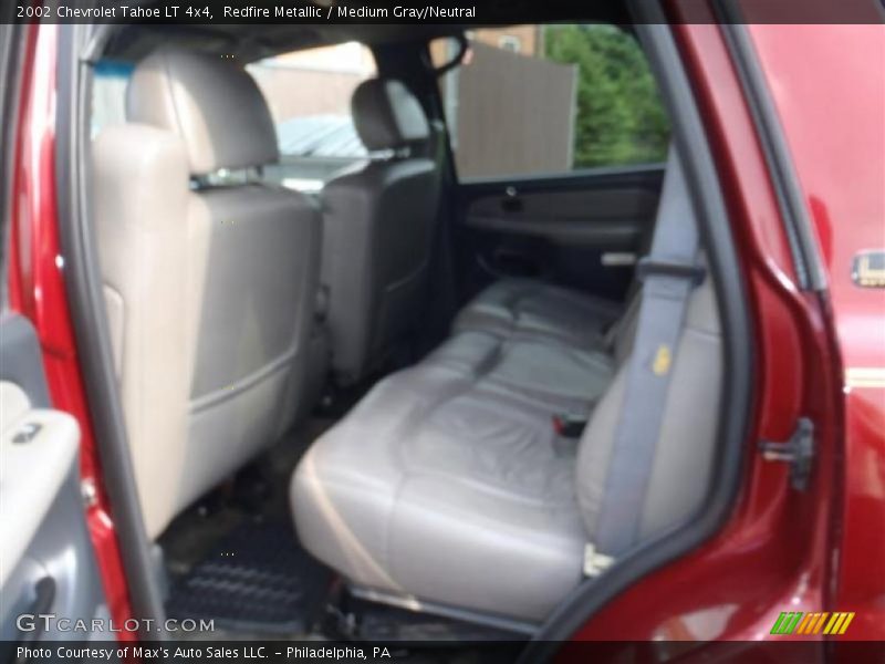 Redfire Metallic / Medium Gray/Neutral 2002 Chevrolet Tahoe LT 4x4