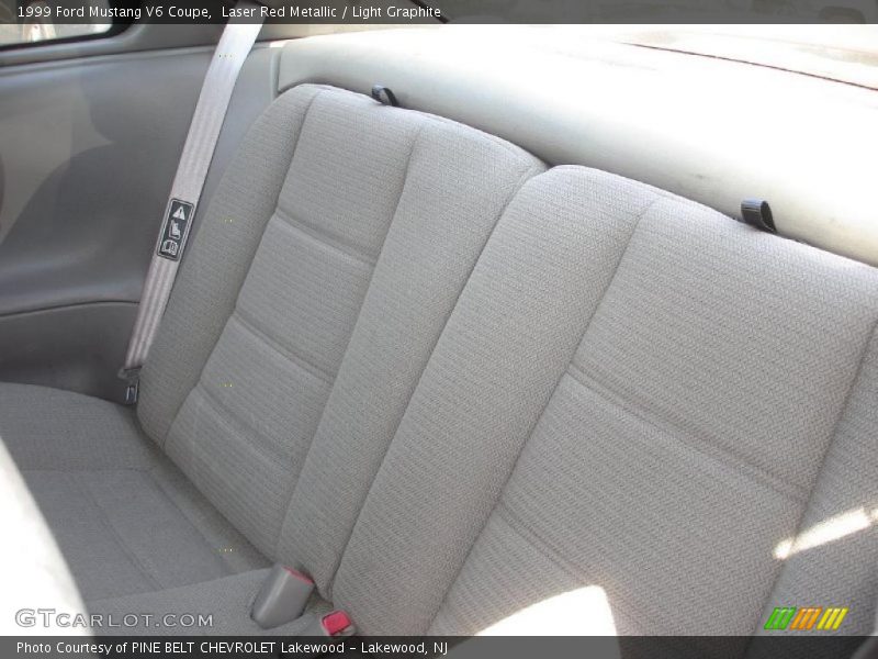 Laser Red Metallic / Light Graphite 1999 Ford Mustang V6 Coupe
