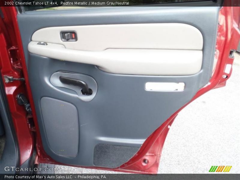Redfire Metallic / Medium Gray/Neutral 2002 Chevrolet Tahoe LT 4x4